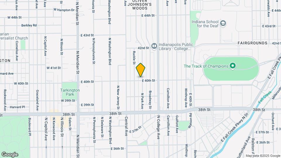 4002 N Park Ave Map and Location Details