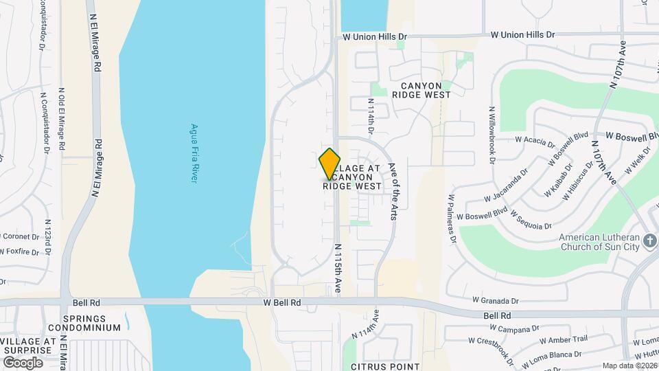 11530 W Porcupine Ct, Unit D2 Mapa y Detalles de la Ubicación