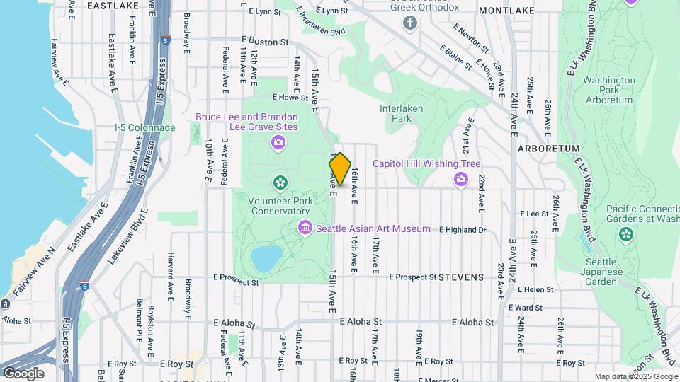 1505 E Galer St Map and Location Details