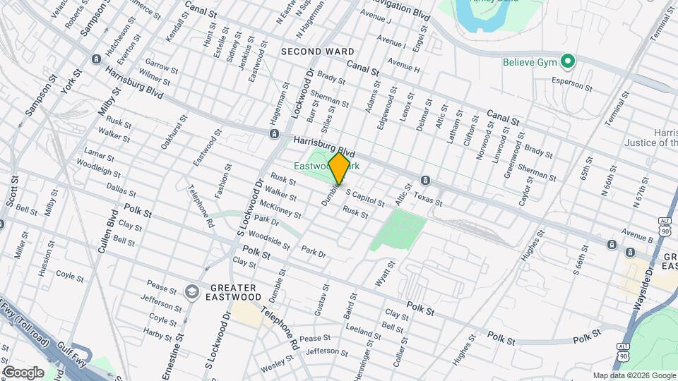 605 Dumble St Map and Location Details