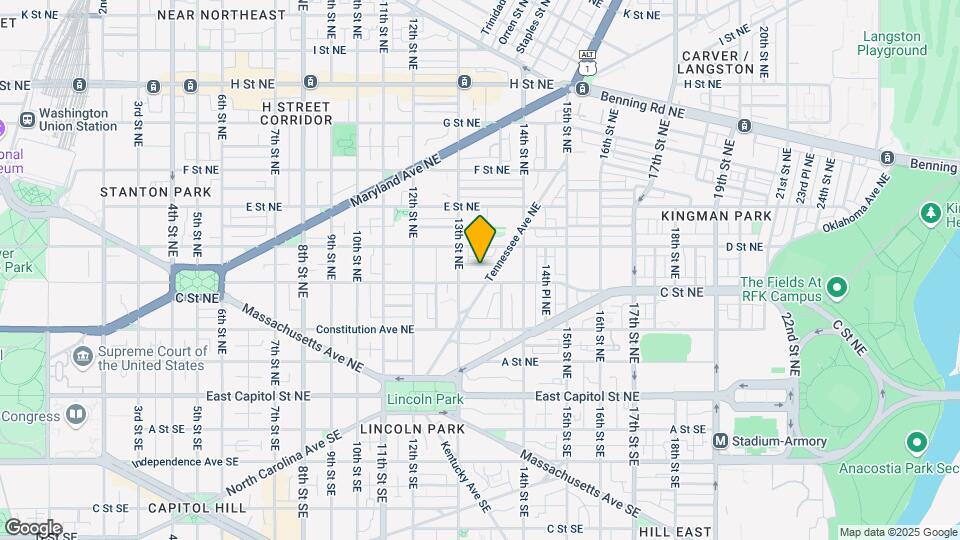 1321 Corbin Pl NE Mapa y Detalles de la Ubicación