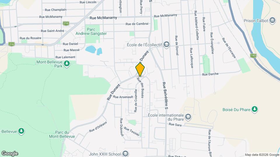 1500 Des Boisés Rue Map and Location Details