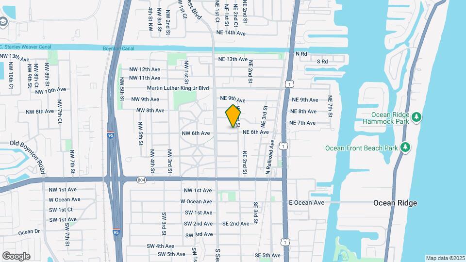 141 NE 6th Ave Map and Location Details