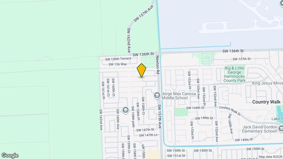 15829 SW 140th St Map and Location Details