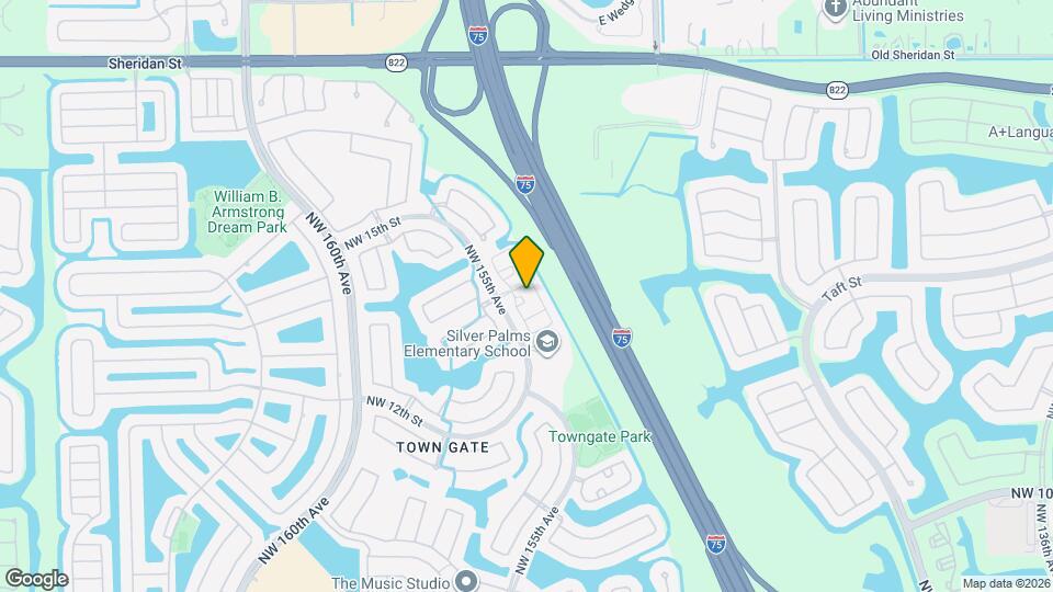 1365 NW 154th Ln Map and Location Details