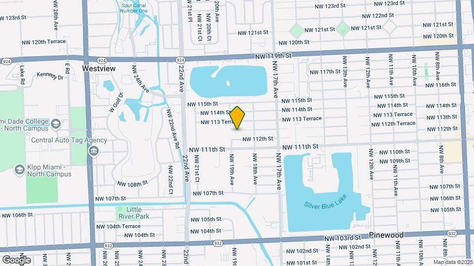 1878 NW 112th Terrace Map and Location Details