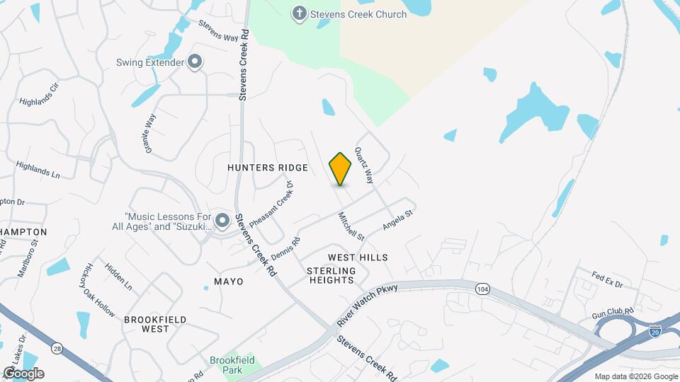 807 Oshields Ct Map and Location Details