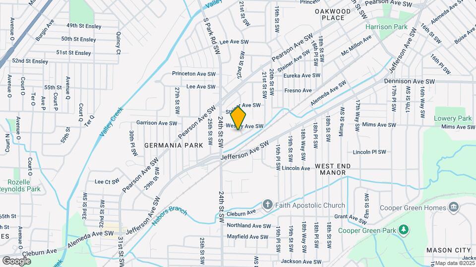 2304 Beulah Ave SW Map and Location Details