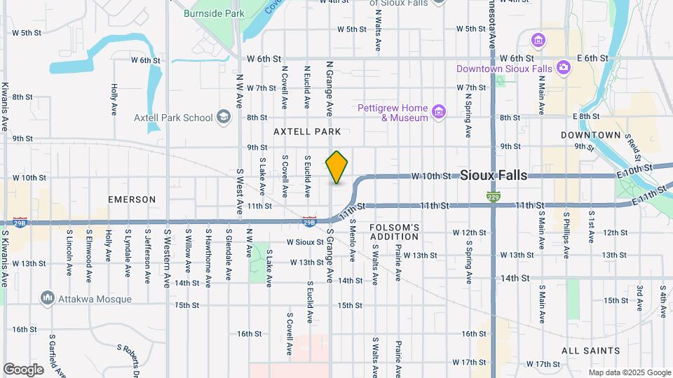 1 & 2 Bedroom Updated Apartments Map and Location Details