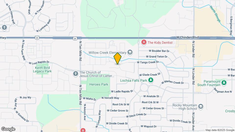 2673 W Tango Creek Dr Map and Location Details