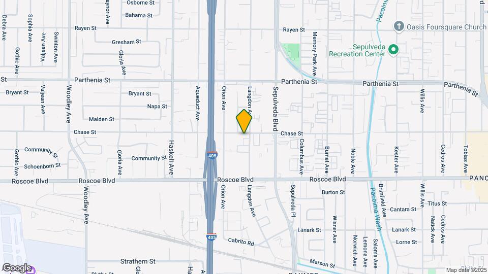 15514 Chase St Map and Location Details