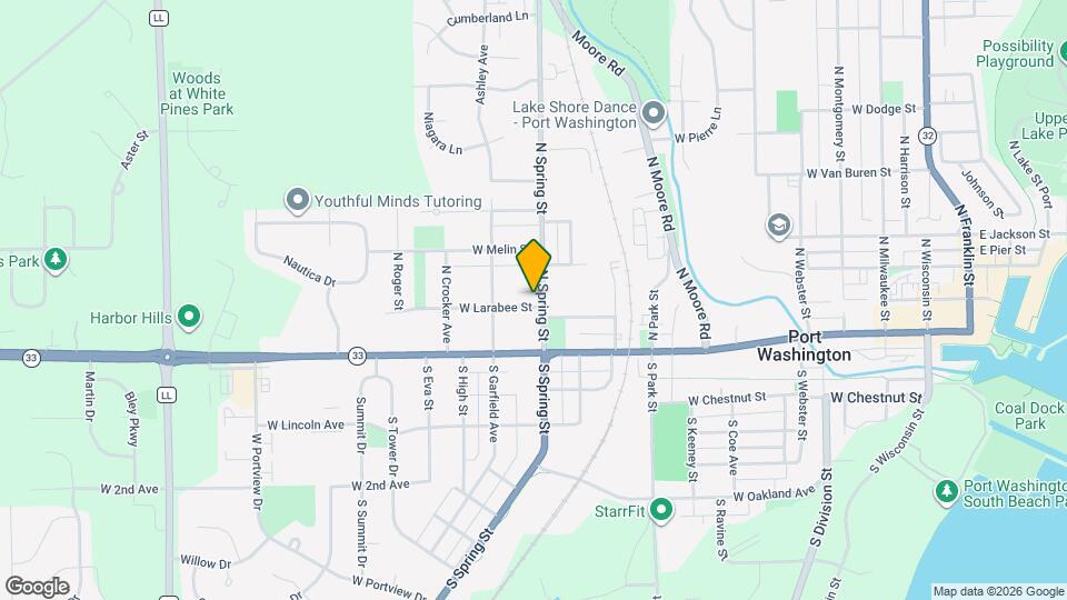 203-205-205 N Spring St Map and Location Details