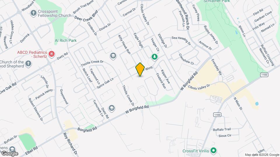 116 Cirrus Cove Map and Location Details