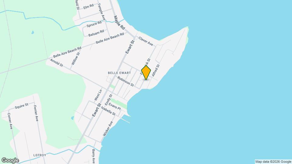 1092 Alfred St Map and Location Details