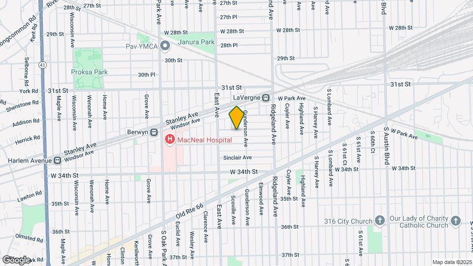 6516 Fairfield Ave Map and Location Details