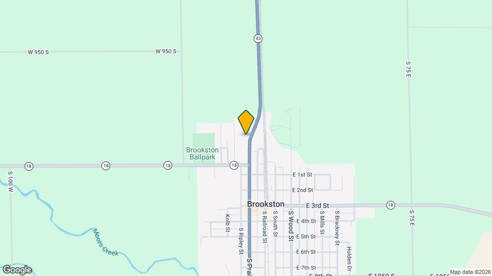 221 N Prairie St Map and Location Details