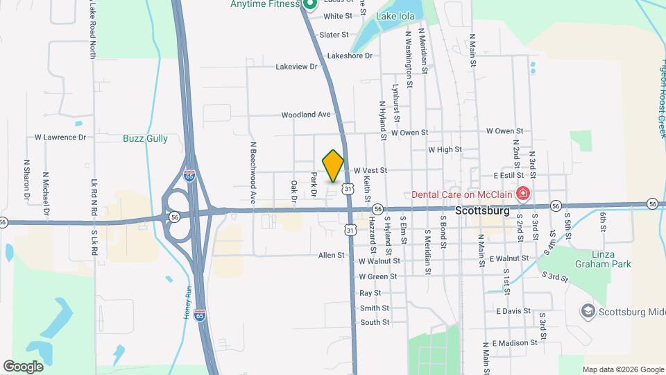 Park Drive Mapa y Detalles de la Ubicación