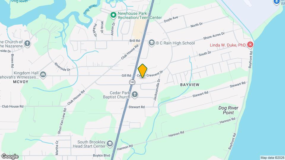 1422 Tampa Dr Map and Location Details