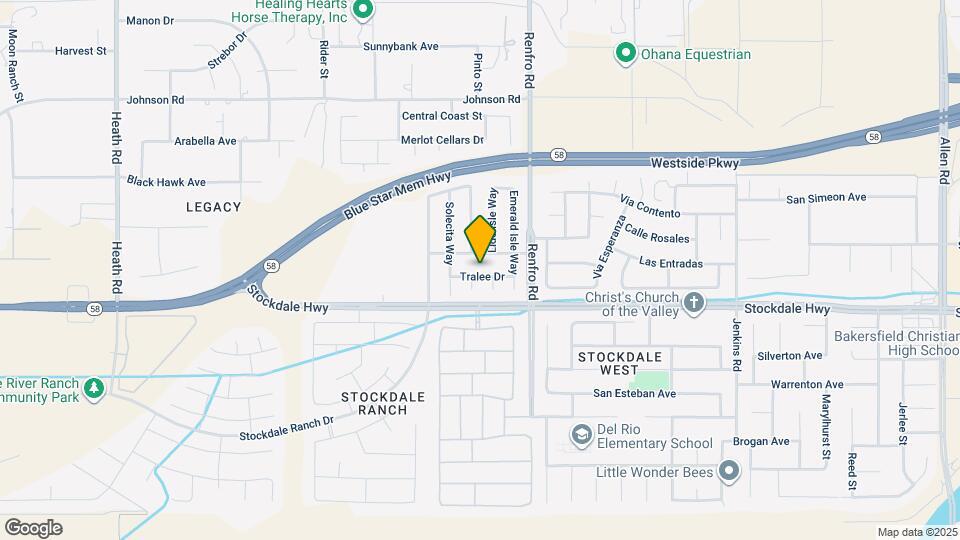 14612 Tralee Dr Map and Location Details