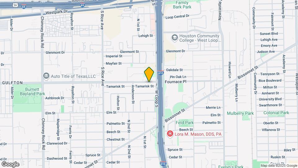 4716 Tamarisk St Map and Location Details
