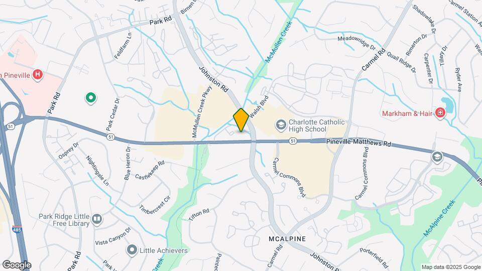 7925 Charter Oak Ln Map and Location Details