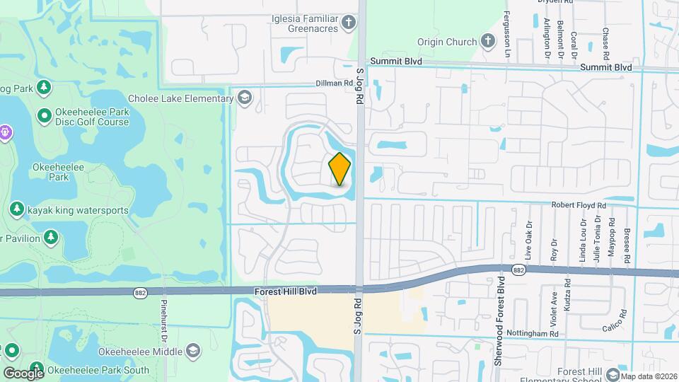 1168 Hatteras Cir Map and Location Details