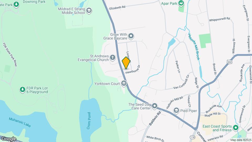 2307 Hawthorne Dr Mapa y Detalles de la Ubicación