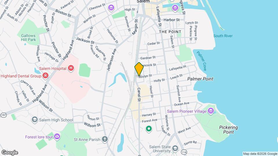 43 Roslyn St, Unit 2 Mapa y Detalles de la Ubicación