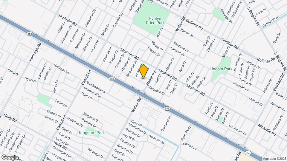 4954 Urban St Map and Location Details