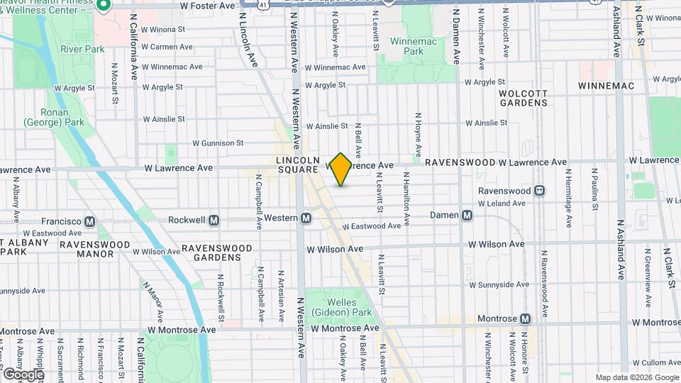 2259 W Giddings St, Unit 2 Mapa y Detalles de la Ubicación