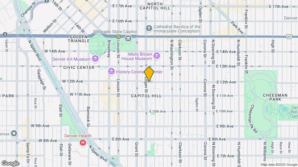 1170 N Logan Map and Location Details