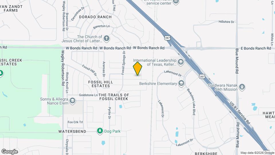 312 Emerald Creek Dr Map and Location Details