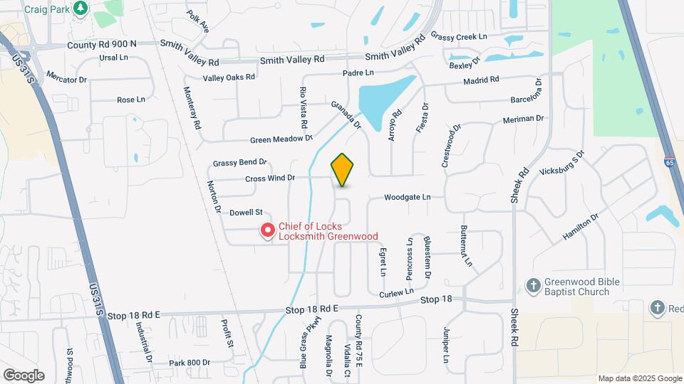 1279 Blue Heron Ln Map and Location Details