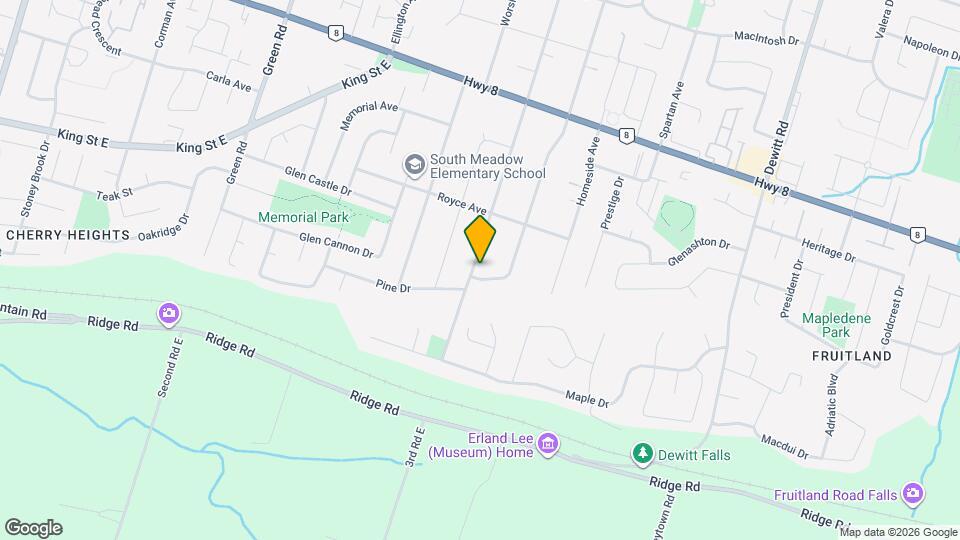 82 Millen Rd Map and Location Details