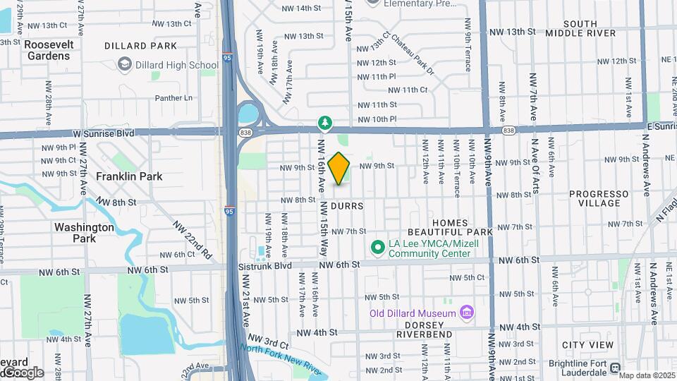 812 NW 15th Ter Map and Location Details