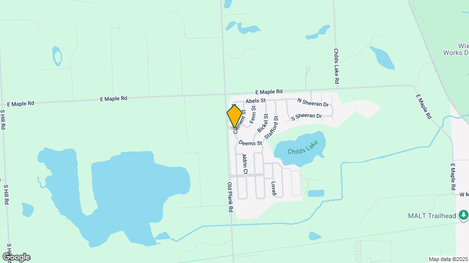 4151 Clement St Map and Location Details