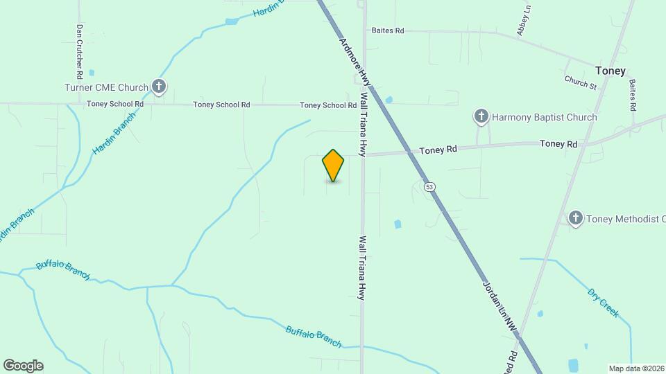 117 Hulsey Ln Map and Location Details