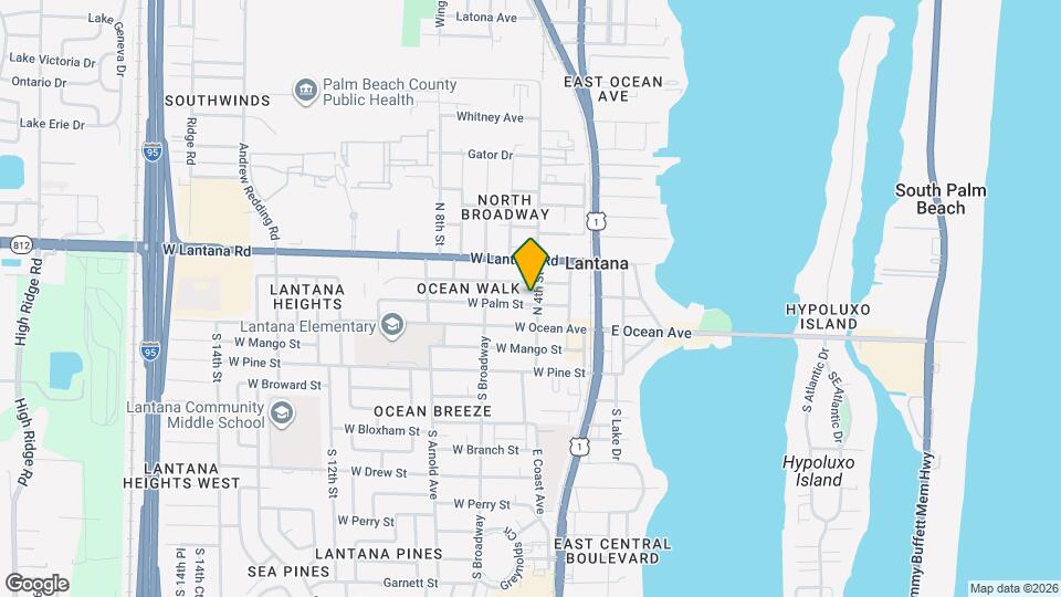 407 W Palm St Mapa y Detalles de la Ubicación