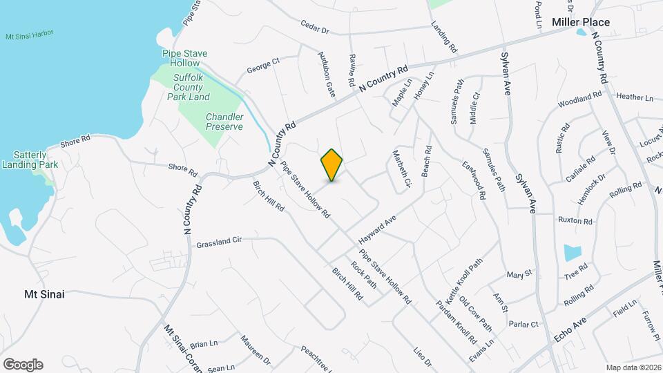 6 Honey Ln W Map and Location Details