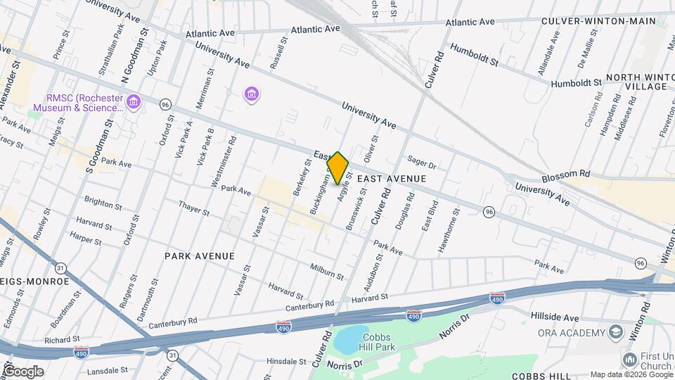51 Argyle St, Unit 3 Map and Location Details