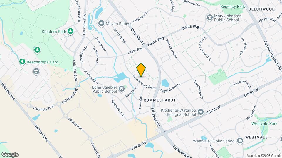 843 Brandenburg Blvd Map and Location Details