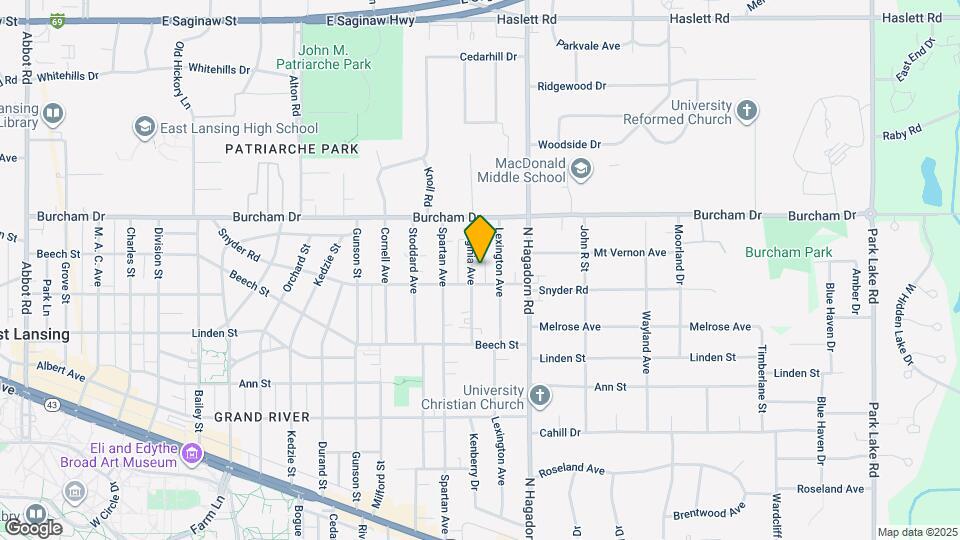 618 Virginia Ave Map and Location Details