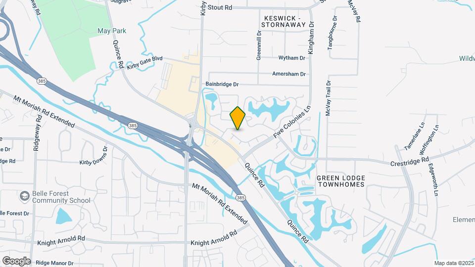 6730 Racquet Club Dr Map and Location Details