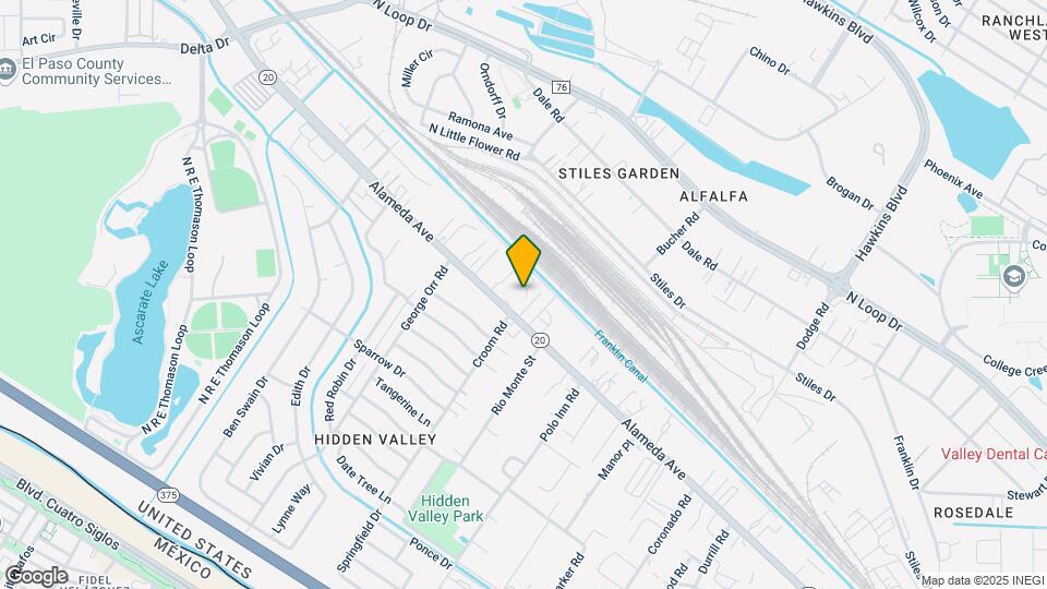 7133 Alameda St Mapa y Detalles de la Ubicación