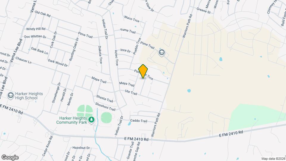 1808 Seminole Cir Map and Location Details