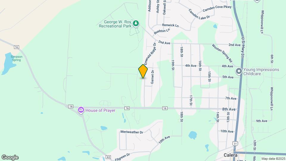 1122 Emerald Ridge Dr Map and Location Details
