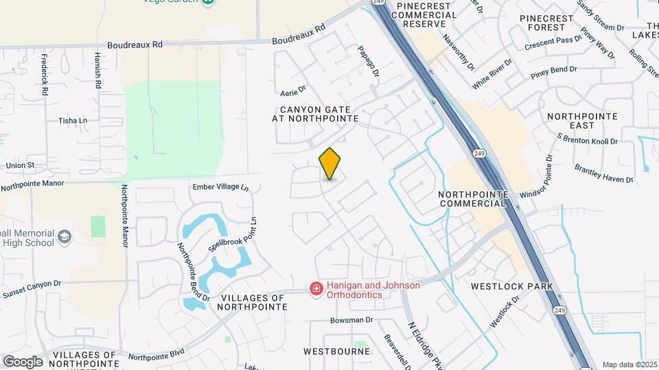 11918 Mariposa Canyon Dr Map and Location Details