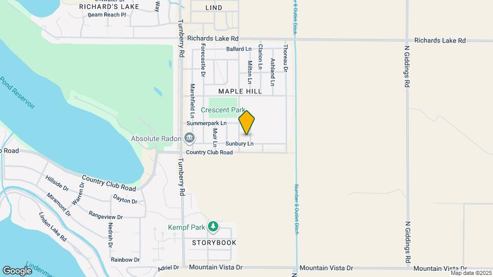 2227 Milton Ln Map and Location Details