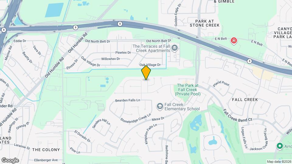 14731 Raven Hollow Ln Map and Location Details