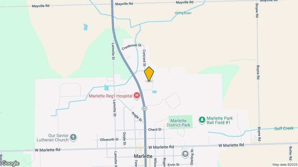 2736 Golf Course Dr Map and Location Details